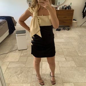 Vintage Betsey Johnson party dress with a bow